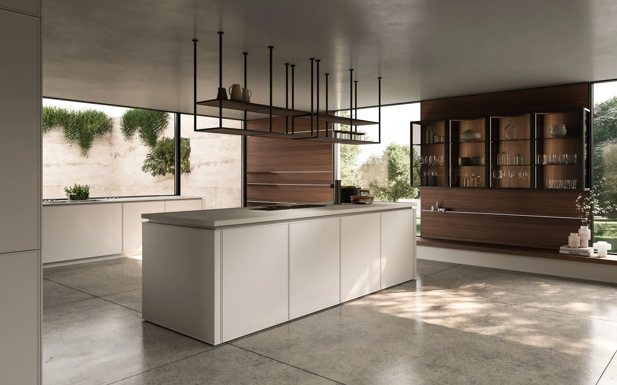 Design italiano di lusso negli USA: cucine e living